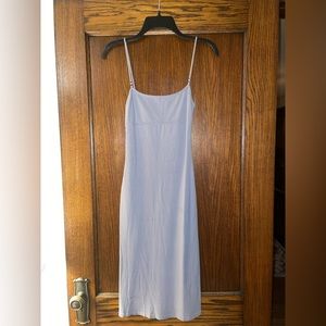 Tom Ford for Gucci 1999 Bodycon Knit Gray Midi Dress